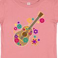 thumbnail image 4 of Inktastic Acoustic Guitar with Colorful Flowers Boys or Girls Baby T-Shirt, 4 of 5