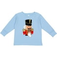 thumbnail image 3 of Inktastic Christmas Nutcracker in Red Boys or Girls Long Sleeve Toddler T-Shirt, 3 of 5