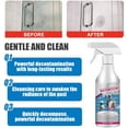 thumbnail image 5 of 2025 New Bathroom Descaler Foam Cleaner Spray, Stubborn Stains Cleaner, All-Purpose Foaming Cleaner, Dissolves Calcium, Lime, And Soap Scum - Fresh Scent, Suitable For Faucets Bathtubs Tiles Glass (1), 5 of 10