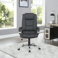 thumbnail image 3 of High-Back Executive Office Chair by Naomi Home-Color:Black,Style:Executive chair, 3 of 9