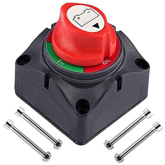 High Amp Battery Disconnect for Automotive Applications and RV Modifications - Car Interior Accessories