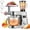 Silver, variant on SPECSTAR 9 in 1 Multifunctional Stand Mixer with Fermentation, 6 Speed 7.5 Quart Kitchen Electric Food Mixer with Timer, Meat Grinder, Juice Blender, Vegetable Slicer, Pasta and Cookie Maker, Silver