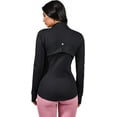 thumbnail image 4 of 90 Degree By Reflex Women s Lightweight, Full Zip Running Track Jacket, 4 of 7