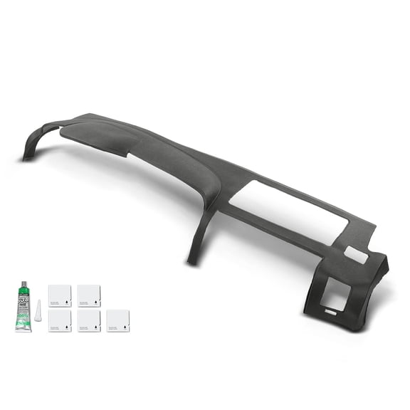 Dashboard Dash Cover Skin Cap Gray Fit For 2007-2013 Chevy Silverado / GMC Sierra