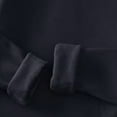 thumbnail image 4 of Big & Tall Fleece Lined Base Layers Tops Mens Long Sleeve Thermal Underwear Shirts Cold Weather Gear Snow Wear Navy, XXL, 4 of 7