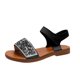 thumbnail image 2 of Zapatos de punta abierta para mujer Sandalias cómodas Sandalias de playa cómodas e informales Wmkox8yii nm4550, 2 of 4