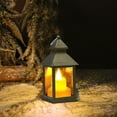 thumbnail image 4 of IPEWLEX Electronic Candle Ambient Light, Mini Night Light with Flickering Flame Effect, Battery Operated LED Lamp for Holiday Decoration, 4 of 6
