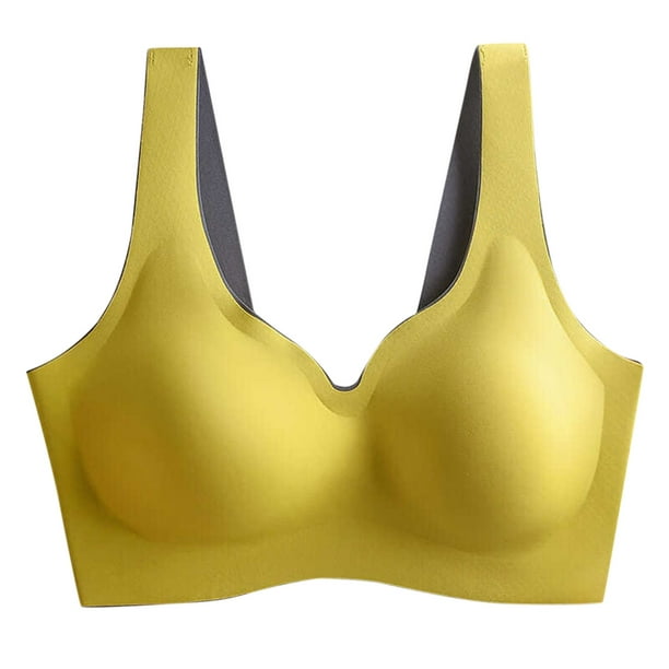 Women Sport Bra Gym Underwear Running Crop Top Push-up Yoga Vest Elastic  Fitness Breathable Bra (Color : B, Size : M 50kg-60kg) : :  Clothing, Shoes & Accessories