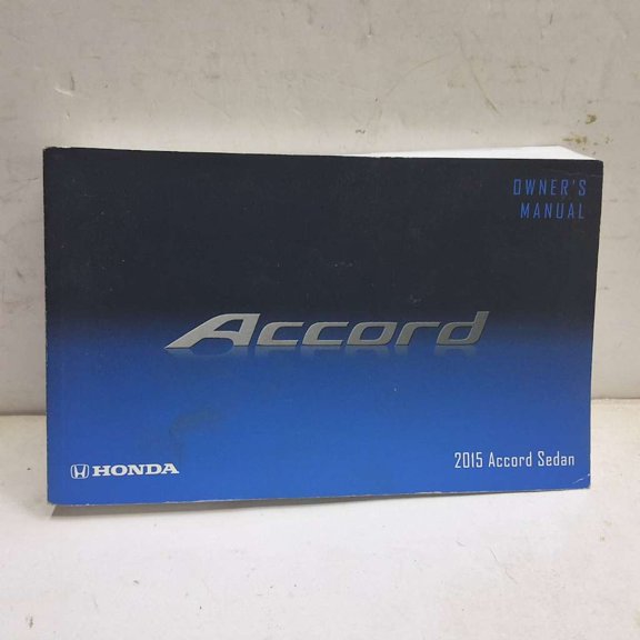 Pre-Owned 2015 Honda Accord Sedan Owners Manual