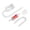 Red, variant on Aquarium U Shape Glass Diffuser with Check Valve High Transparent Suction Cup for Fish Tank Bubbling Oxygen Supply