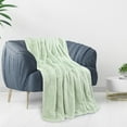 thumbnail image 3 of Unique Bargains Luxury Fleece Bed Blanket Woven Mesh, 3 of 10