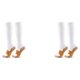 thumbnail image 2 of Sonducket 1 par de calcetines transpirables que absorben la humedad para hombres y mujeres, calcetines para correr, trotar, hacer ejercicio, Tipo 2 Blanco S/M 2Conjunto, 2 of 6
