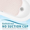 thumbnail image 3 of Original European Made Bath Mat for Refinished Tubs. No Suction Cups, Made in Italy, 3 of 7