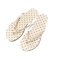 thumbnail image 6 of Narveanno Slim Flip Flops for Women, Ladies Shower Slippers Flat Sandals for Summer Bathroom Beach Pool, Lightweight Basic Thongs Rubber Soft Slide Slip-on Shoes Beige 6.5, 6 of 6