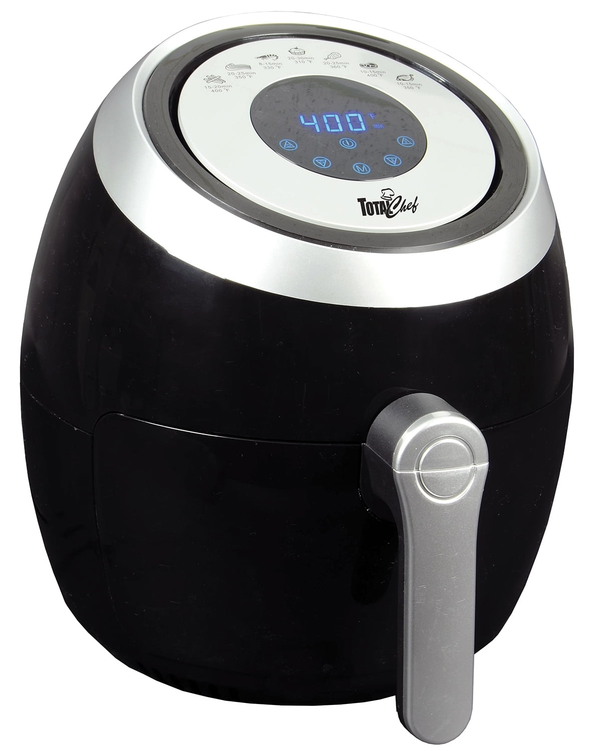 Total Chef TCAF03 1500 Watts Air Fryer with Touchscreen Panel and LED