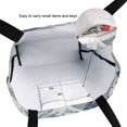 thumbnail image 6 of FORMRS Womens Canvas Tote Bag with Zipper Inner Pocket Shoulder Handbag, Snowy Winter, 6 of 7