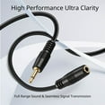 thumbnail image 2 of 3.5mm Mono Extension (3FT) - 12V Trigger Cable, IR Infrared Sensor Receiver Extension Extender, 3.5mm 1/8" TS Monaural Mini Mono Audio Plug Jack Connector Male to Female Cable Wire Cord, 2 of 6