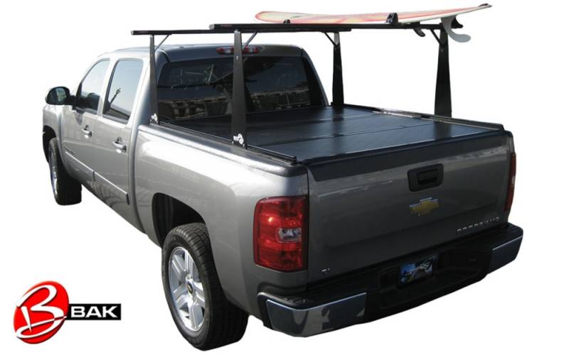 Bakflip Cs 2015 2019 Chevrolet Silverado Gmc Sierra 2019 Legacy Limited 5 8 Bed Tonneau Cover With Rack 26120bt Walmart Com Walmart Com