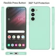 thumbnail image 2 of Galaxy S24 FE 5G Case, Takfox Samsung Galaxy S24 FE 5G 6.7" Basic Case [Frosted] Shockproof Case Liquid Silicone Gel Rubber Soft TPU Anti-slip Bumper Thin Matte Slim Phone Case Covers,Mintgreen, 2 of 7