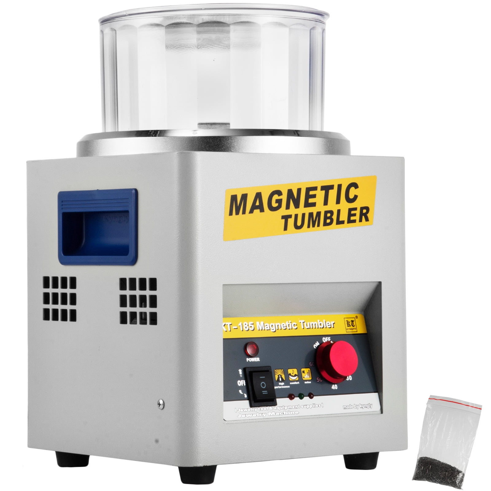 Benchmark, Efficient magnetic tumbler jewelry polisher for