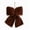 Coffee, variant on Doghiosgha Large Soft Velvet Christmas Decorative Bow, 11.4x13 Inch, Yellow