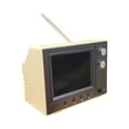thumbnail image 3 of Mini TV Prop Televisión en miniatura Escala 1:12 Juguete Decoración Simulación Regalo Pequeño Televisor jugable Mini TV funcional para casa de muñecas Amarillo, 3 of 9