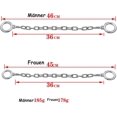 thumbnail image 5 of Stainless Steel Adjustable Thumb Toe Cuffs with Chain for Couples Fetish SM, 5 of 5