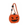 thumbnail image 2 of Dalang Halloween Pumpkin Handbag, Women Shoulder Crossbody Bag Novelty Purse for Spooky Season Party Festival, Orange 1Pc, 2 of 8