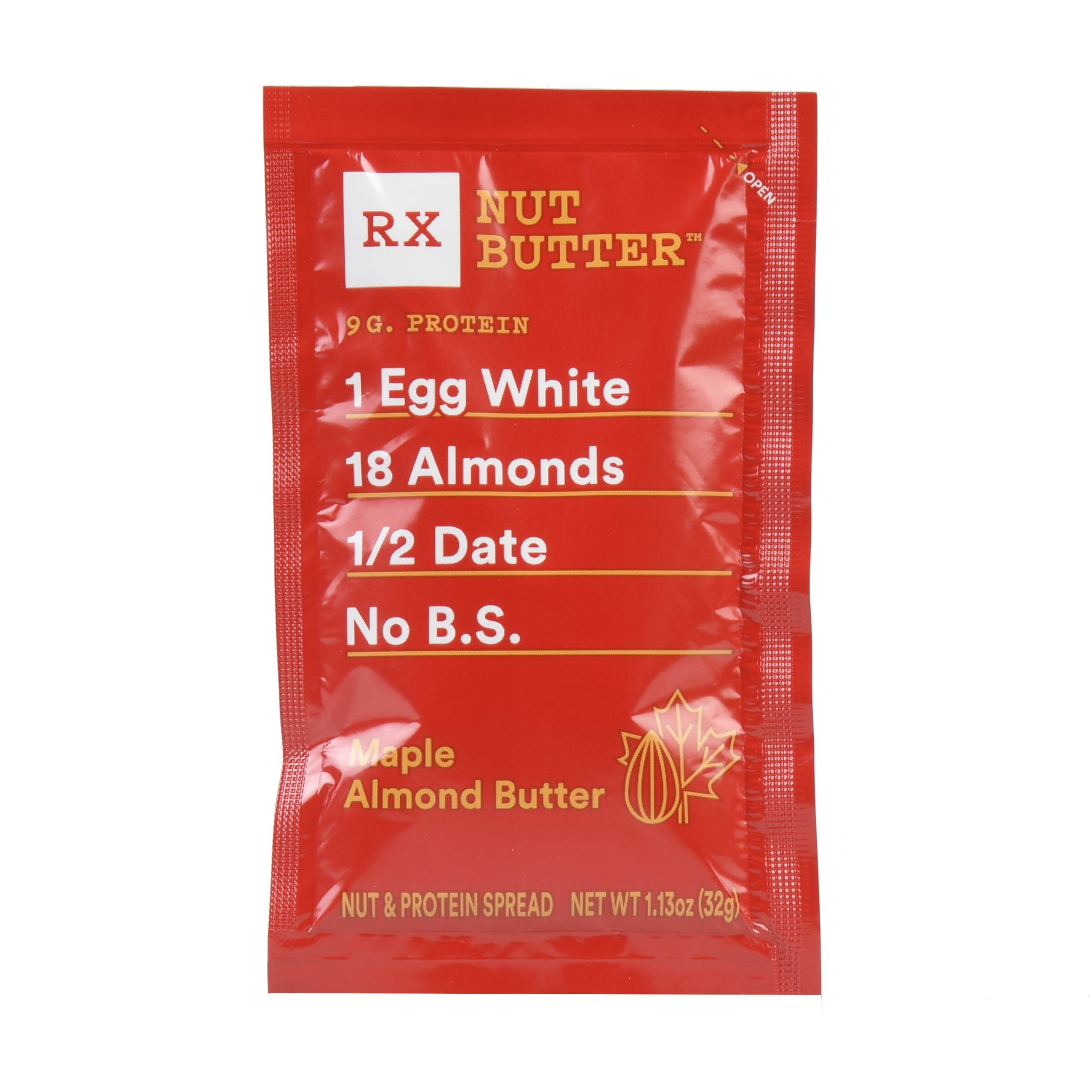 rx nut butter maple almond