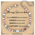 thumbnail image 5 of Top-kevin Healing Natural Stone Bracelets for Women, Unique Christmas Gift Ideas with Quote Card, Stocking Stuffers for Women, Teen Girl Gifts Trendy Stuff, 5 of 53