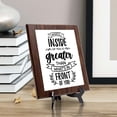 thumbnail image 3 of What's Inside of You Is Greater Than What's In Front of You, Wooden Frame 5x7 Decorative Wall Plaque (Full Color), 3 of 7