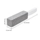 thumbnail image 1 of Limpiador de Tazón para el Inodoro de Piedra de Piedra, 2 piezas eficientes Cepillo de Limpiador de Tazón multipósito con manija de pp curvado para el anillo de tazón, 1 of 7
