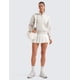thumbnail image 4 of Sudadera CRZ YOGA SoftAura Half Zip para Mujer Milky White XS, 4 of 6