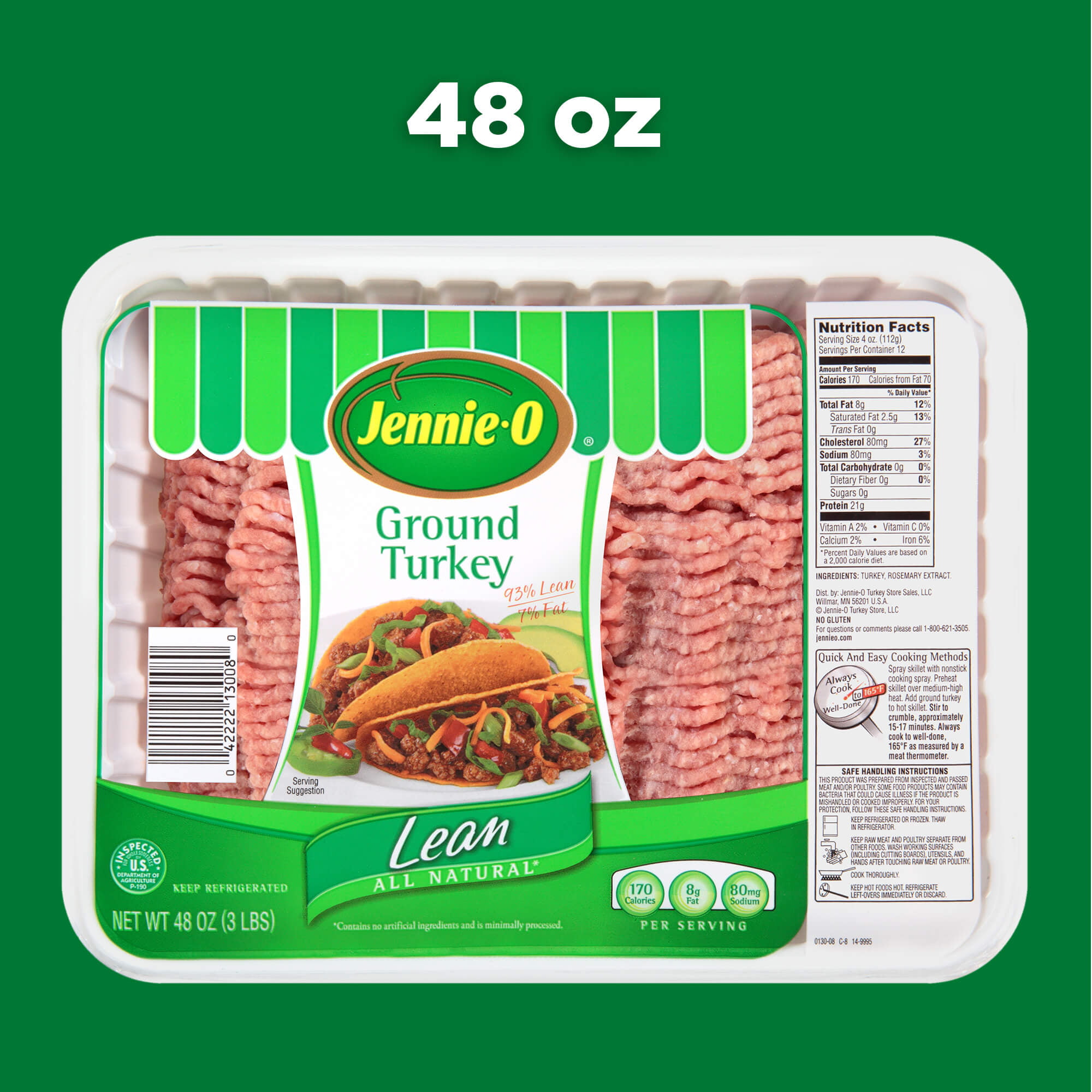 3 Oz Ground Turkey Nutrition - NutritionWalls What Does An Ounce Of Turkey Look Like