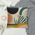 thumbnail image 2 of JEUXUS  Boho Pillow Covers  Mid Century Bohemian Style Farmhouse Decorations Throw Pillow Covers Beige Abstract Art Outdoor Decorative Cushion Case for Couch Sofa Home, 2 of 5
