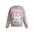 thumbnail image 3 of Nightmare Before Christmas Eternal Love GraphicFleece Pullover Sweatshirt with Long Sleeves, Women’s, 3 of 5