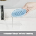 thumbnail image 5 of Yhmxh Compact Self Draining Soap Dish, ABS Plastic Bathroom Tray with Removable Grid, Non-Slip Soap Holder Solid Color Soap Dish Tray Container, Quick-Dry Drainage Soap Case for Kitchen, Sink, 5 of 6