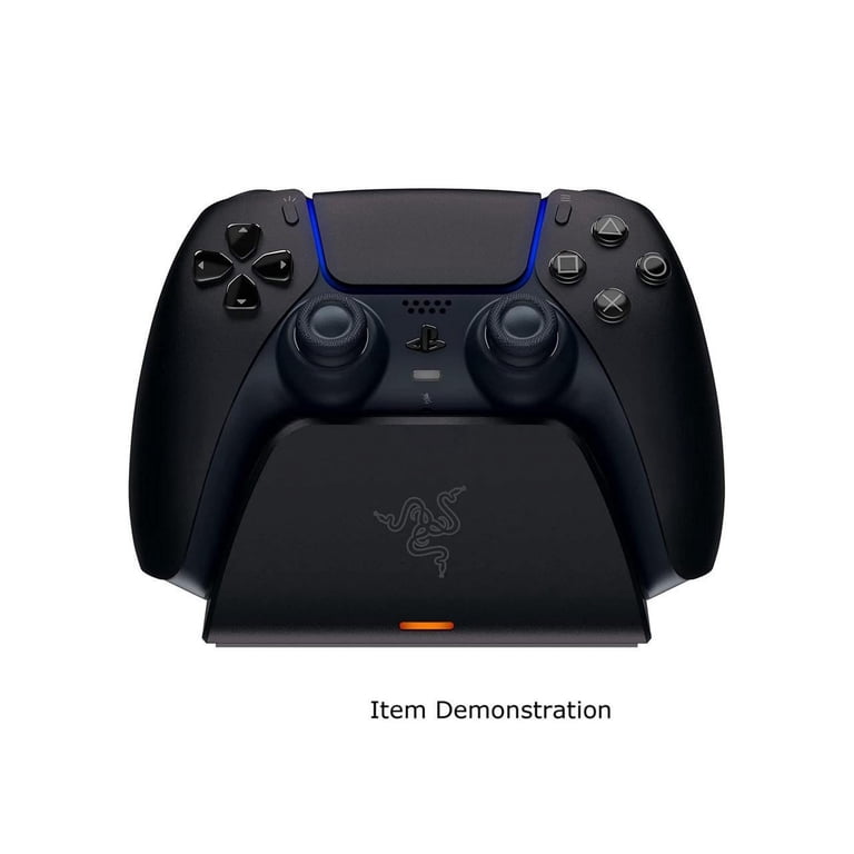 Razer Quick Charging Stand for PS5, Black, Curved Cradle Design