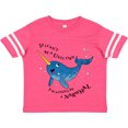 thumbnail image 3 of Inktastic If I Can't Be a Unicorn, I'm Gonna Be a Narwhal Boys or Girls Toddler T-Shirt, 3 of 5