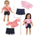 thumbnail image 3 of Set de ropa para muñecas K.T. Fancy American Doll de 18 pulgadas, 10 juegos, 3 of 9