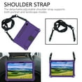 thumbnail image 3 of Allytech Case for Samsung Galaxy Tab S7 11-Inch SM-T870 T875, Silicone EVA Kids Friendly Stand Shoulder Strap Heavy Duty Shockproof Bumper Cover for Samsung Galaxy Tab S7 11-inch, Purple, 3 of 7