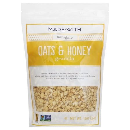 (Pack Of 6) Made With Granola Honey Oat 12 Oz