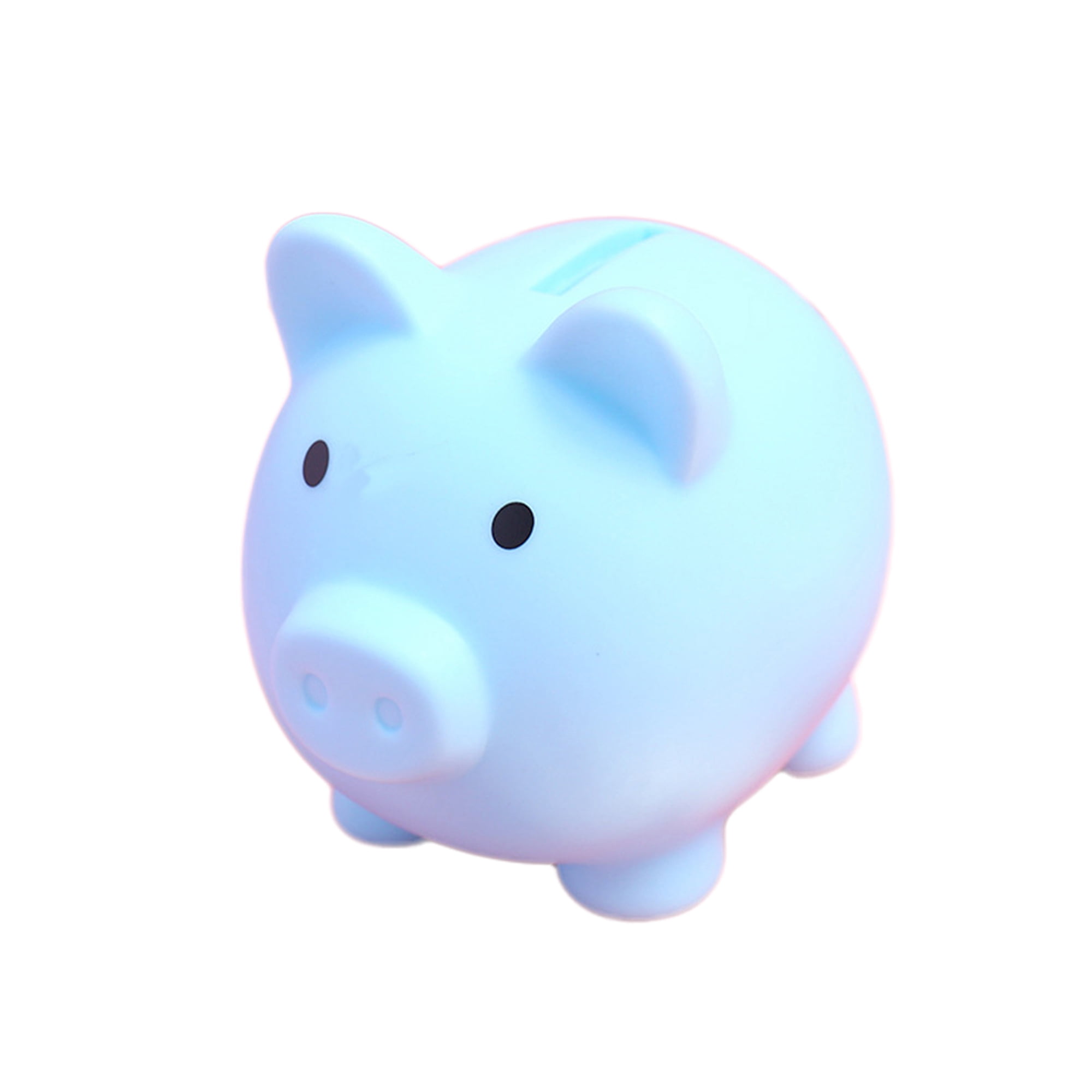 Cartoon Pig Shaped Piggy Bank Novelty Money Saving Pot Kids Educational Toy 