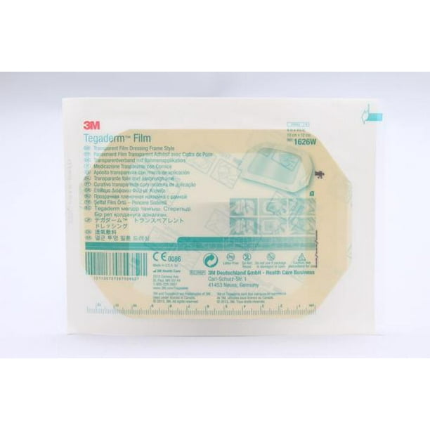 3M Tegaderm 1626w Transparent Dressing 25 Pack - Walmart.com - Walmart.com