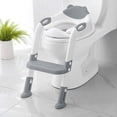 thumbnail image 1 of Asiento de entrenamiento para ir al baño con taburete y escalera SKYROKU, 1 of 7
