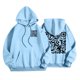 thumbnail image 4 of Sudadera con capucha para hombre, informal, a la moda, con estampado, de manga larga, con bolsillo, de poliéster, 4 of 5