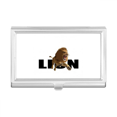 thumbnail image 1 of Feline Lions Leap Ferocious Business Card Holder Case Pocket Box Wallet, 1 of 3