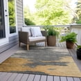 thumbnail image 3 of Dalyn Rugs Machine Washable Indoor/Outdoor Chantille Gold 9' x 12' Rug, 3 of 9