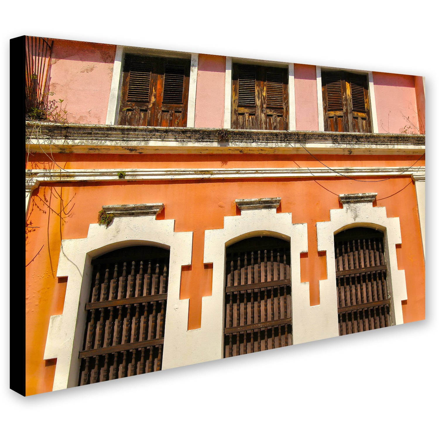 Trademark Fine Art "Old San Juan 12" Canvas Art by CATeyes