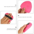 thumbnail image 3 of 8Pcs Drop Shaped Cosmetics Puffs Girl Makeup Tools Woman Makeup Applicator Puffs, 3 of 8
